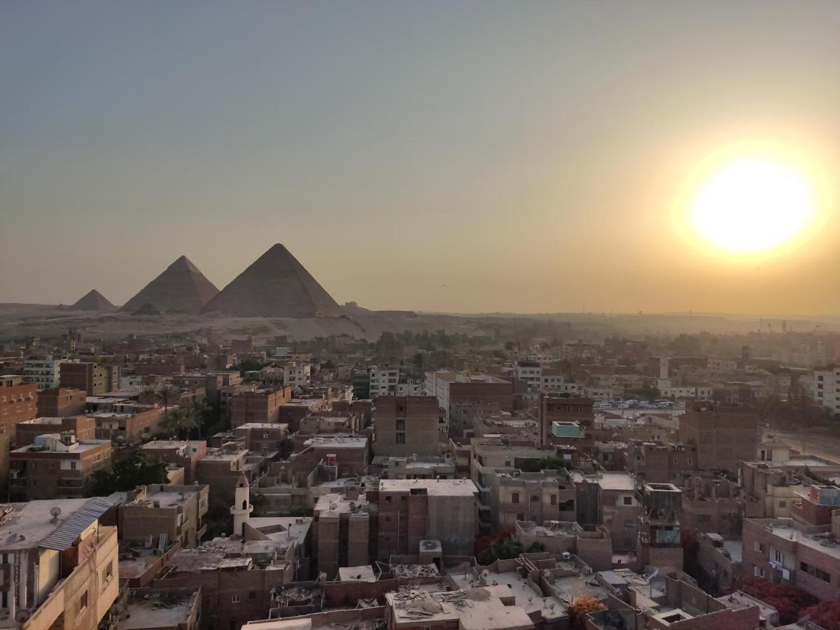 Oscar Pyramids View Hotel Nazlet el-Sîsi Exterior foto