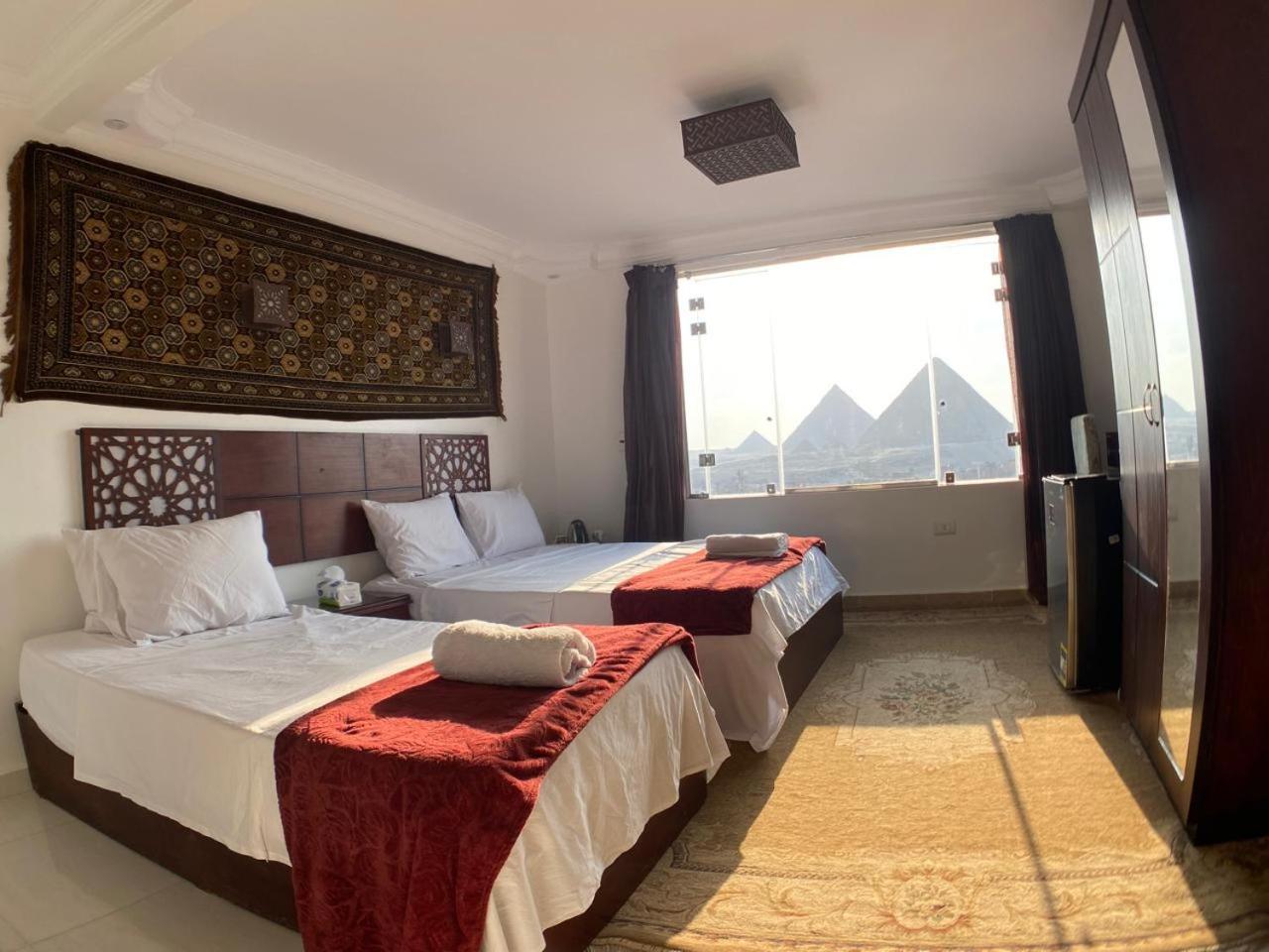 Oscar Pyramids View Hotel Nazlet el-Sîsi Exterior foto