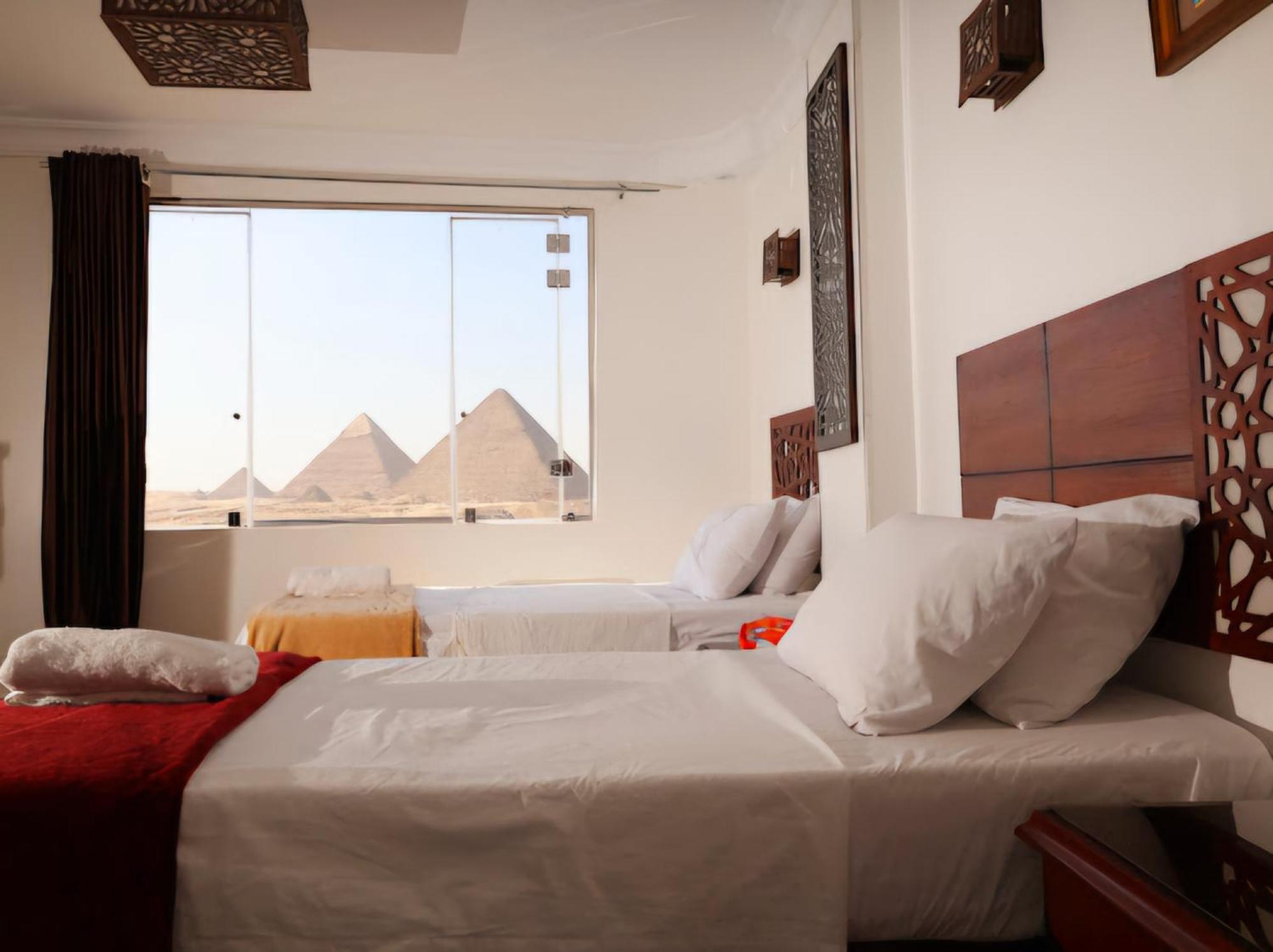 Oscar Pyramids View Hotel Nazlet el-Sîsi Quarto foto