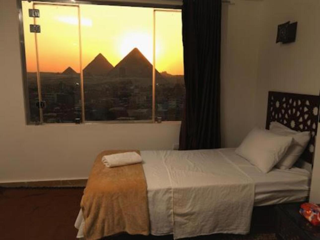 Oscar Pyramids View Hotel Nazlet el-Sîsi Exterior foto